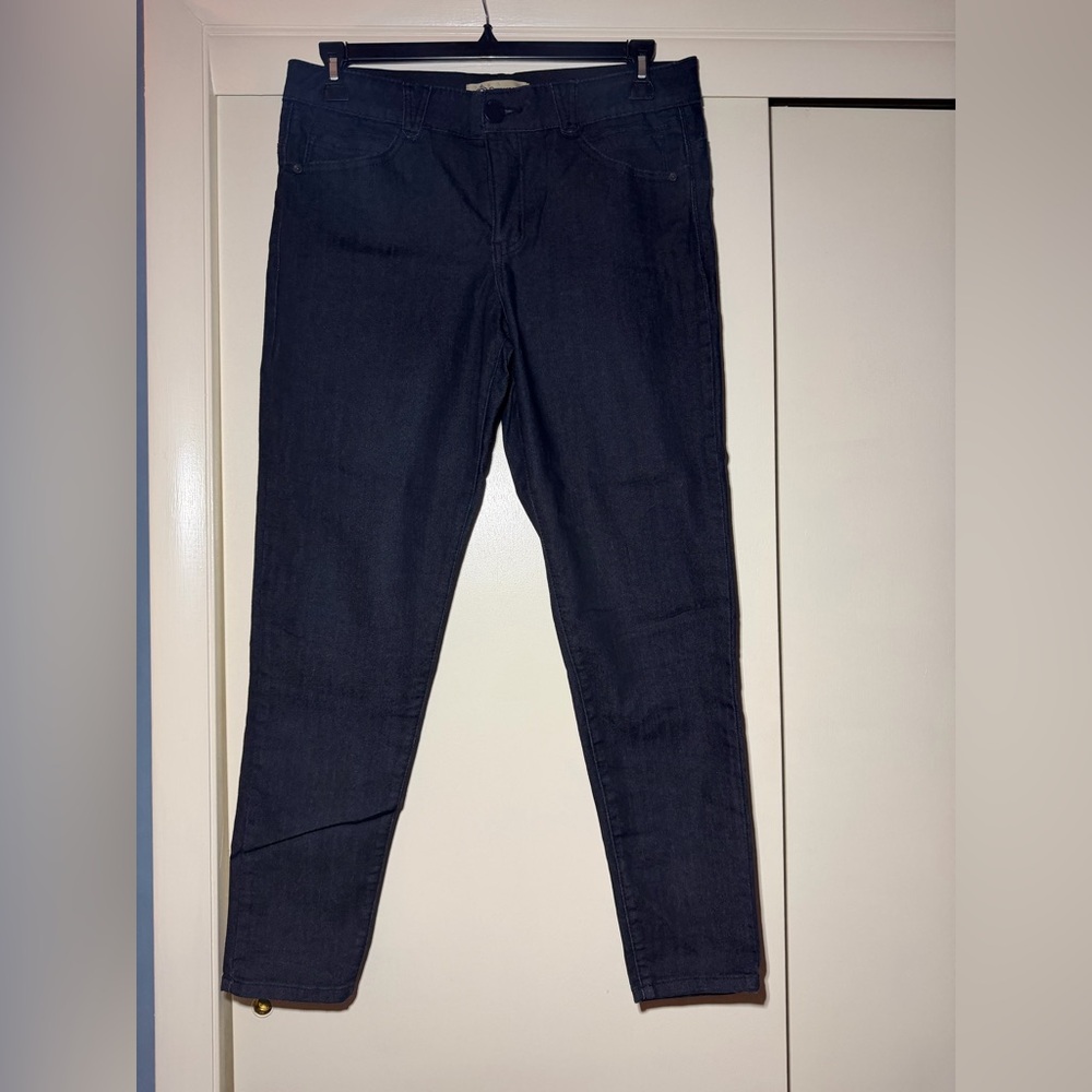 Democracy “Ab Solution” Classic Dark Wash Skinny Jeans Sz 12